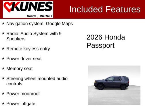 2026 Honda Passport TrailSport