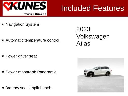 2023 Volkswagen Atlas 3.6L SEL Premium R-Line