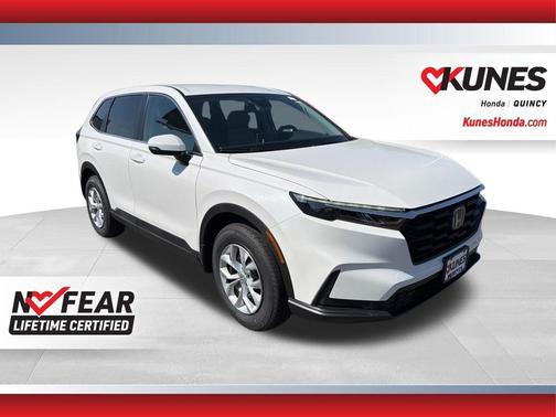 Platinum White Pearl 2026 Honda CR-V LX