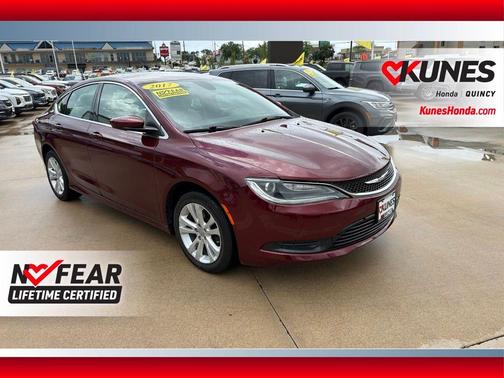 Velvet Red Pearlcoat 2017 Chrysler 200 LX