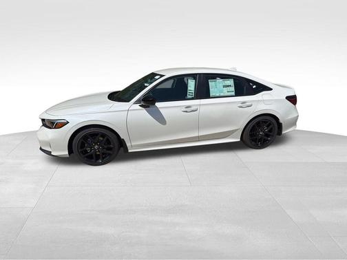 Platinum White Pearl 2026 Honda Civic Sport