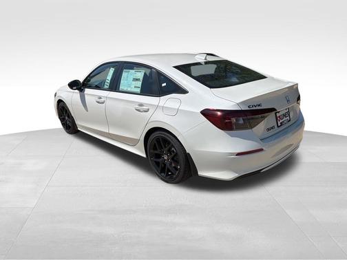 Platinum White Pearl 2026 Honda Civic Sport
