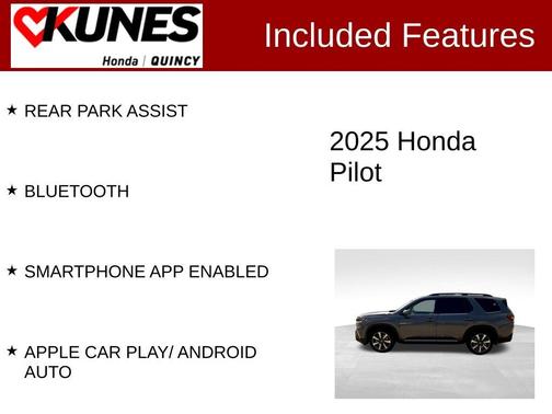 Gray 2025 Honda Pilot Elite