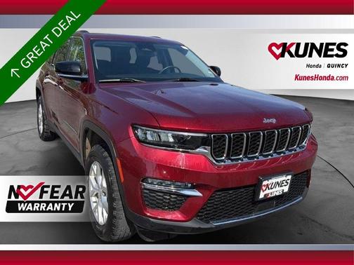 Velvet Red Pearlcoat 2023 Jeep Grand Cherokee Limited