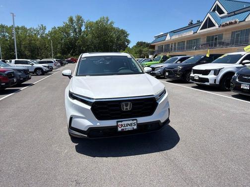 Platinum White 2026 Honda CR-V EX-L