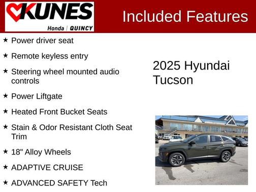 Green 2025 Hyundai TUCSON SEL