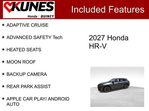 Modern Steel Metallic 2027 Honda HR-V EX-L