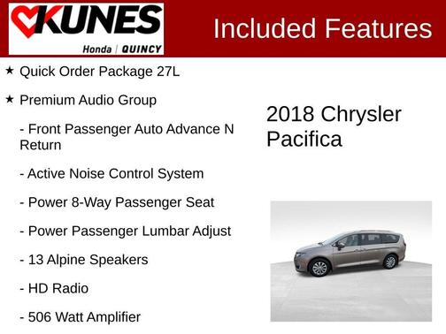 2018 Chrysler Pacifica Touring-L