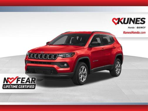 Red 2025 Jeep Compass Limited