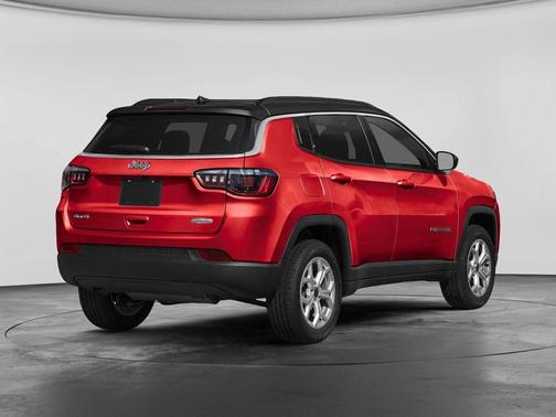 Red 2025 Jeep Compass Limited