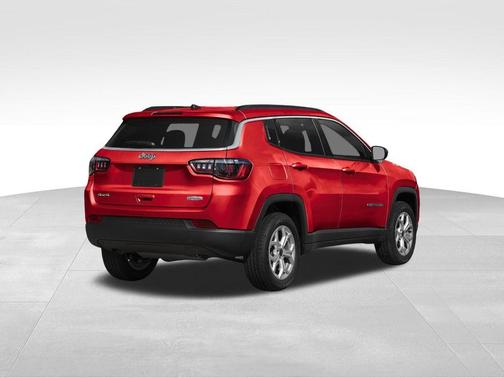 Red 2025 Jeep Compass Limited