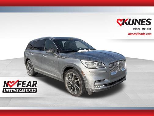 Gray 2021 Lincoln Aviator Reserve AWD