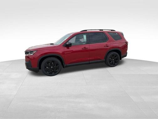 Radiant Red Metallic II 2026 Honda Pilot Black Edition