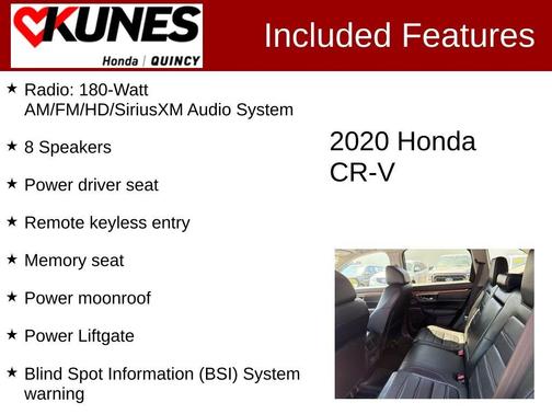 Gray 2020 Honda CR-V EX-L