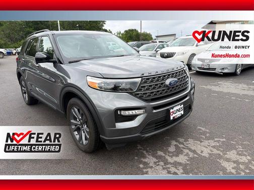 Gray Metallic 2023 Ford Explorer XLT