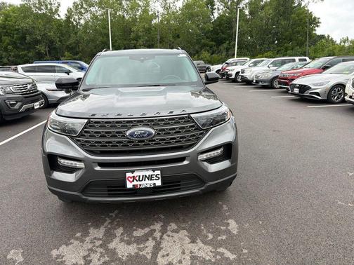 Gray Metallic 2023 Ford Explorer XLT