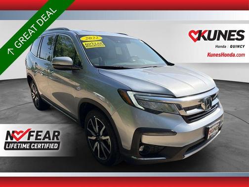 Silver 2022 Honda Pilot Elite