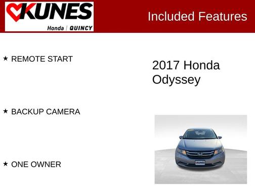 2017 Honda Odyssey EX-L