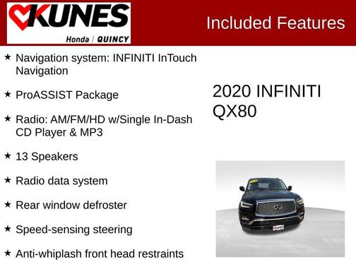 2020 INFINITI QX80 Luxe