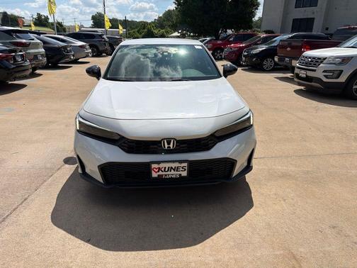 White 2025 Honda Civic Sport