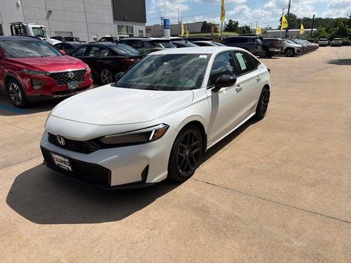 White 2025 Honda Civic Sport
