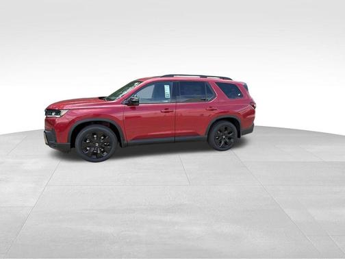 Radiant Red Metallic II 2026 Honda Pilot Black Edition
