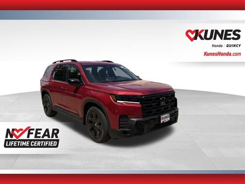 Radiant Red Metallic II 2026 Honda Pilot Black Edition