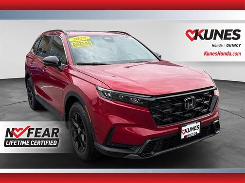 Red 2025 Honda CR-V Hybrid Sport-L