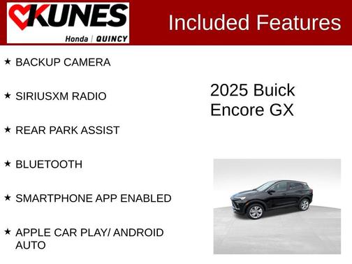 Ebony Twilight Metallic 2025 Buick Encore GX Preferred