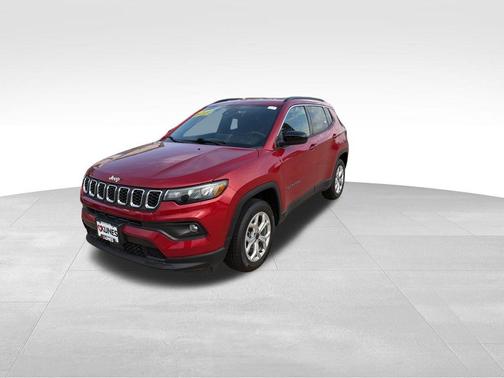 Red 2025 Jeep Compass Latitude