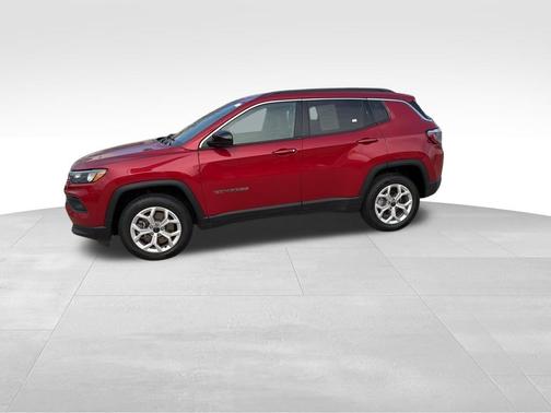 Red 2025 Jeep Compass Latitude