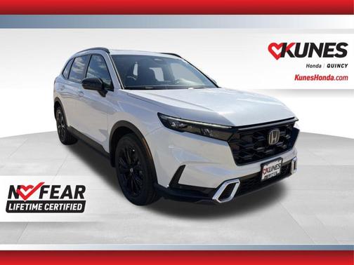 Platinum White Pearl 2026 Honda CR-V Hybrid Sport Touring