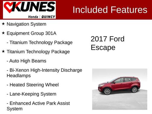 2017 Ford Escape Titanium