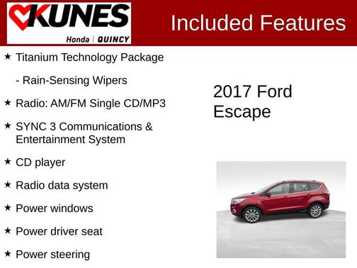 2017 Ford Escape Titanium