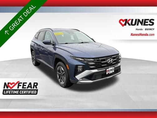 Atlantic Blue 2025 Hyundai TUCSON SEL