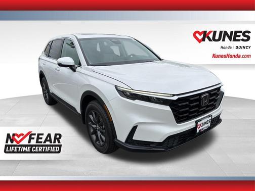 Platinum White Pearl 2026 Honda CR-V EX-L