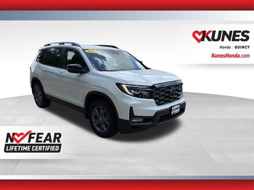 White 2025 Honda Passport TrailSport