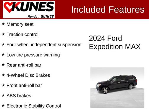 Black Metallic 2024 Ford Expedition Max Limited