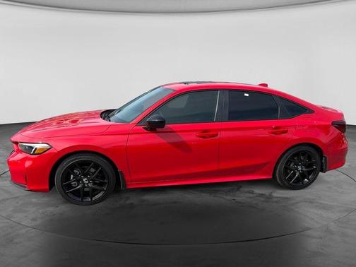Red 2026 Honda Civic Hybrid