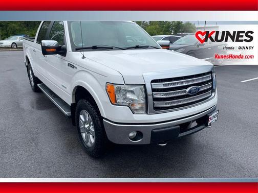White Platinum Clearcoat Metallic 2013 Ford F-150 Lariat
