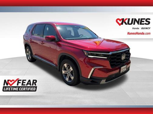 Radiant Red Metallic II 2025 Honda Pilot EX-L