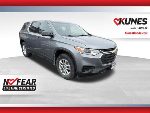 Satin Steel Metallic 2020 Chevrolet Traverse LS