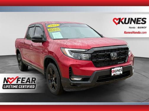 Red 2025 Honda Ridgeline Black Edition
