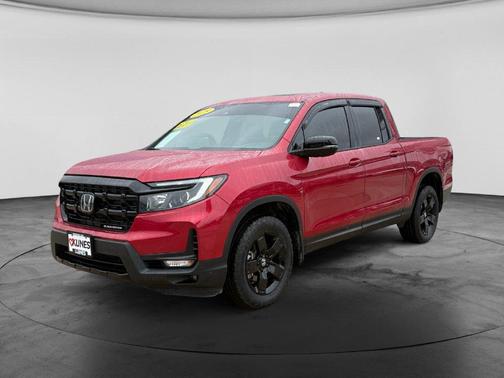 Red 2025 Honda Ridgeline Black Edition