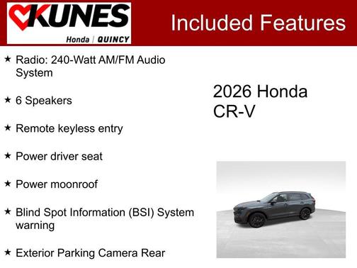 Meteorite 2026 Honda CR-V Hybrid Sport