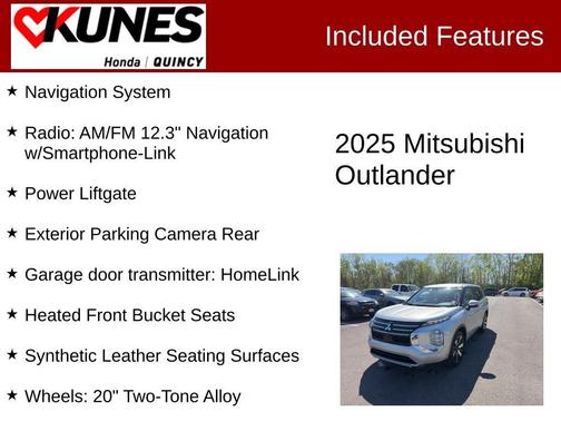 Silver 2025 Mitsubishi Outlander SE