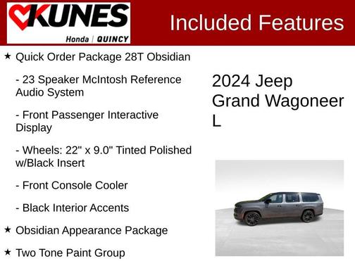Metallic 2024 Jeep Grand Wagoneer L Series II