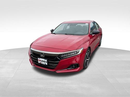 Red 2021 Honda Accord Sport SE