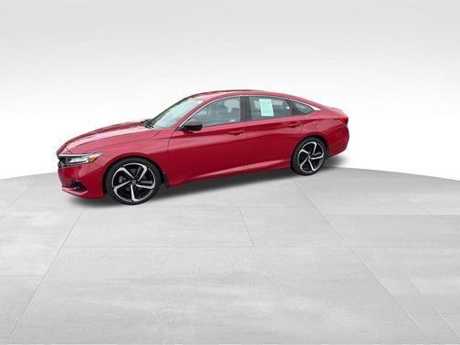 Red 2021 Honda Accord Sport SE