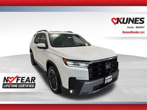 Platinum White 2026 Honda Pilot Touring